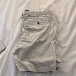 J. Crew Men's Light Tan Flat Front Shorts